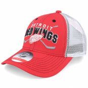 Outerstuff - NHL Röd trucker Keps - Kids Detroit Red Wings Lockup Meshback Red/White Trucker @ Hatstore