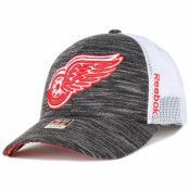 Reebok - NHL Grå trucker Keps - Detroit Red Wings Pop Logo Trucker @ Hatstore