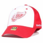 Reebok - NHL Röd flexfit Keps - Detroit Red Wings Basic League Flexfit @ Hatstore