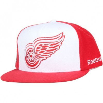 Reebok - NHL Röd snapback Keps - Detroit Red Wings Basic League Snapback @ Hatstore