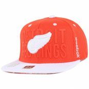 Reebok - NHL Röd snapback Keps - Detroit Red Wings High D Snapback @ Hatstore