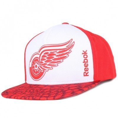 Reebok - NHL Svart snapback Keps - Detroit Red Wings Storm Snapback @ Hatstore