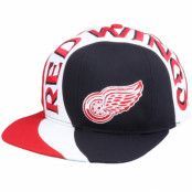 Twins Enterprise - NHL Röd snapback Keps - Detroit Red Wings Vortex NHL Vintage Snapback @ Hatstore