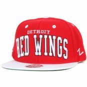 Zephyr - NHL Röd snapback Keps - Detroit Red Wings Superstar @ Hatstore