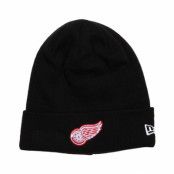 Mössa Detroit Red Wings Basic Cuff Black Knit - New Era - Svart Uppvikt