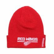 Reebok - NHL Röd cuff Beanie - Detroit Red Wings Locker Room 2 Knit @ Hatstore