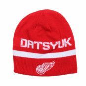 Reebok - NHL Röd traditionalbeanie Beanie - Datsyuk 13 Reverse Knit @ Hatstore