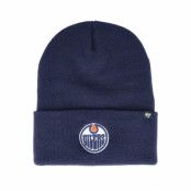 47 Brand - NHL Blå cuff Beanie - Edmonton Oilers Haymaker Light Navy Cuff @ Hatstore