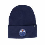 47 Brand - NHL Blå cuff Beanie - Edmonton Oilers NHL Haymaker 47 Knit Eoi Light Navy Cuff @ Hatstore