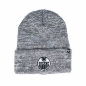 47 Brand - NHL Grå cuff Beanie - Edmonton Oilers Brain Freeze Dark Grey Cuff @ Hatstore