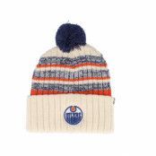 47 Brand - NHL Vit pom Beanie - Edmonton Oilers NHL Tavern 47 Knit Eoi Natural Cuff @ Hatstore