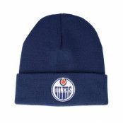 American Needle - NHL Blå cuff Beanie - Edmonton Oilers Knit Navy Cuff @ Hatstore