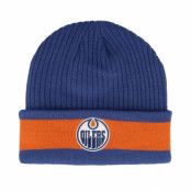 Fanatics - NHL Blå cuff Beanie - Edmonton Oilers Beanie Orange/Royal Cuff @ Hatstore