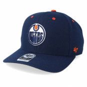 47 Brand - NHL Blå adjustable Keps - Edmonton Oilers Audible 47 Mvp Navy/Orange Adjustable @ Hatstore