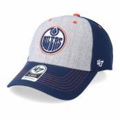 47 Brand - NHL Blå adjustable Keps - Edmonton Oilers Formation 47 Mvp Grey/Navy/Orange Adjustable @ Hatstore