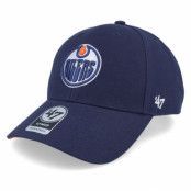 47 Brand - NHL Blå adjustable Keps - Edmonton Oilers NHL Ballpark 47 Mvp L. Navy Adjustable @ Hatstore