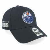 47 Brand - NHL Blå adjustable Keps - Edmonton Oilers Sure Shot Mvp Navy Adjustable @ Hatstore