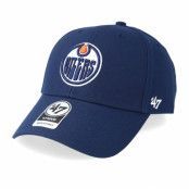 47 Brand - NHL Blå adjustable Keps - Edmonton Oilers Wool 47 Mvp Navy Adjustable @ Hatstore