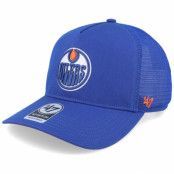 47 Brand - NHL Blå trucker Keps - Edmonton Oilers NHL Mesh Hitch Royal Trucker @ Hatstore