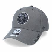 47 Brand - NHL Grå adjustable Keps - Edmonton Oilers Defrost Mvp Charcoal Adjustable @ Hatstore