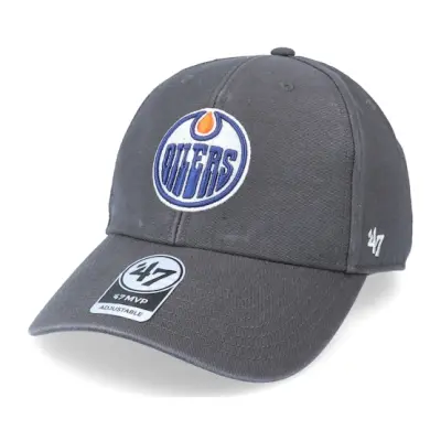 47 Brand - NHL Grå adjustable Keps - Edmonton Oilers Legend Mvp Charcoal Adjustable @ Hatstore