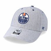 47 Brand - NHL Grå adjustable Keps - Edmonton Oilers Storm Cloud 47 MVP Wool Charcoal Adjustable @ Hatstore