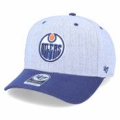 47 Brand - NHL Grå adjustable Keps - Edmonton Oilers Storm Cloud Mvp DP Charcoal/BlueAdjustable @ Hatstore