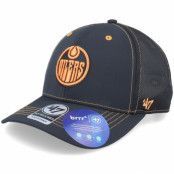 47 Brand - NHL Svart trucker Keps - Edmonton Oilers NHL Xray Black Trucker @ Hatstore