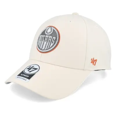 47 Brand - NHL Vit adjustable Keps - Edmonton Oilers NHL Metallic Mvp Natural Adjustable @ Hatstore
