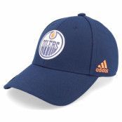 Adidas - NHL Blå adjustable Keps - Edmonton Oilers NHL Wool Struct. Navy Blue Adjustable @ Hatstore