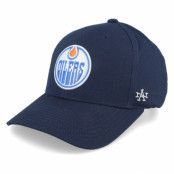 American Needle - NHL Blå adjustable Keps - Edmonton Oilers Stadium Navy Adjustable @ Hatstore