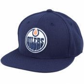 American Needle - NHL Blå snapback Keps - Edmonton Oilers 400 Series Navy Snapback @ Hatstore