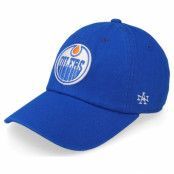 American Needle - NHL Blå unconstructed Keps - Edmonton Oilers Blue Line Royal Dad Cap @ Hatstore