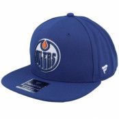 Fanatics - NHL Blå snapback Keps -"Edmonton Oilers Core Blue Snapback"@ Hatstore