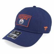 Fanatics - NHL Blå unconstructed Keps - Edmonton Oilers Authentic Pro Rink Prime Blue Dad Cap @ Hatstore