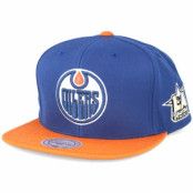 Keps Edmonton Oilers NHL 2017 ASG 2T Snapback - Mitchell & Ness - Blå Snapback