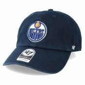 Keps Edmonton Oilers Clean Up Navy Adjustable - 47 Brand - Blå Reglerbar