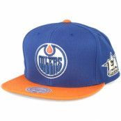 Mitchell&Ness - NHL Blå snapback Keps - Edmonton Oilers NHL 2017 ASG 2T Snapback @ Hatstore