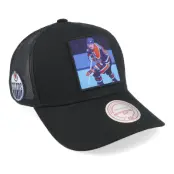 Mitchell&Ness - NHL Svart trucker Keps - Hatstore Exclusive x Edmonton Oilers Legendary Black A-Frame Trucker @ Hatstore