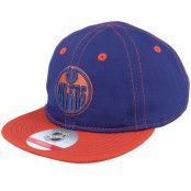 Outerstuff - NHL Blå snapback Keps - Edmonton Oilers NHL Infant Slouch Royal/Orange Snapback @ Hatstore