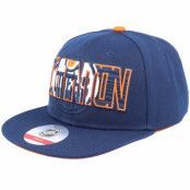 Outerstuff - NHL Blå snapback Keps - Kids Edmonton Oilers Life Style Grphic Snapback @ Hatstore