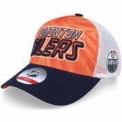 Outerstuff - NHL Orange trucker Keps - Kids Edmonton Oilers Santa Cruz Tie Dye Snapback @ Hatstore