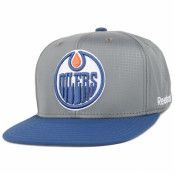 Reebok - NHL Grå snapback Keps - Edmonton Oilers Ripstop Snapback @ Hatstore