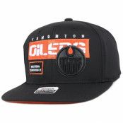 Reebok - NHL Svart snapback Keps - Edmonton Oilers Cool N Dry Snapback @ Hatstore