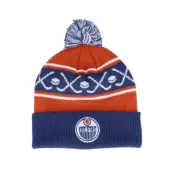 Outerstuff - NHL Orange pom Beanie - Kids Edmonton Oilers Face-off Cuff Beanie  Blue/Orange Pom @ Hatstore