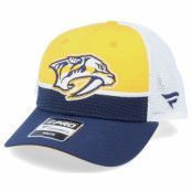 Fanatics - Gul trucker Keps - Kids NHL Draft Home Structured Yellow/Navy/White Trycker @ Hatstore