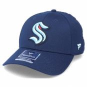 Fanatics - NHL Blå adjustable Keps - Seattle Kraken Seattle Kraken Core Primary Logo Structured Adj @ Hatstore