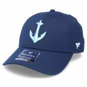 Fanatics - NHL Blå adjustable Keps - Seattle Kraken Secondary Logo Structured Adjustable @ Hatstore