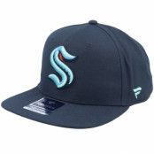 Fanatics - NHL Blå snapback Keps - Seattle Kraken Core Athl Navy Snapback @ Hatstore