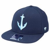 Fanatics - NHL Blå snapback Keps - Seattle Kraken Core Secondary Logo Navy Snapback @ Hatstore